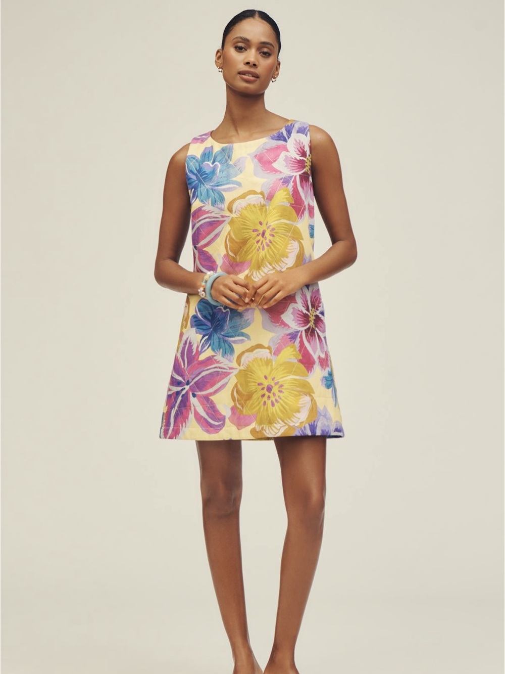 Farm Rio Sleeveless
Mini Shift Dress